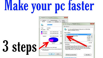How to make your pc/laptop run faster (3 simple steps) 2020