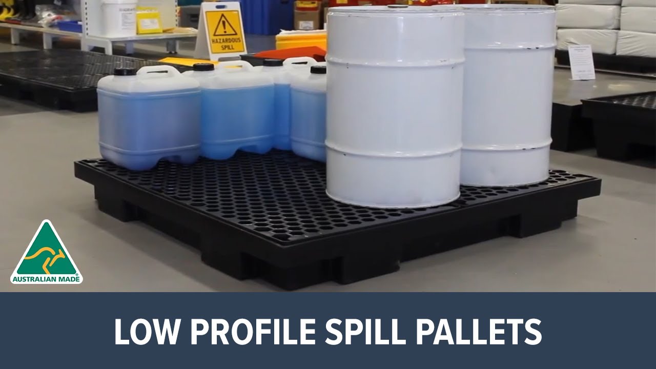 Low profile drum bunds | Global Spill & Safety