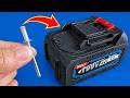 🔋Never buy drill batteries again! Use rivets instead and see what happens!😱