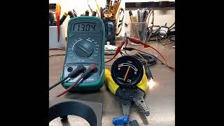 Volvo 240 volt gauge test