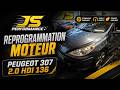 Reprogrammation moteur Peugeot 307 2L HDI 136chx by JS PERFORMANCE