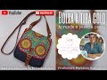 Aprenda a fazer essa linda bolsa a tira colo com a Professora Marleusa Rodrigues!!