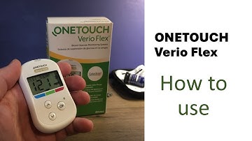 ONETOUCH Verio Flex how to setup and use