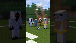 Help Herobrine Soccer Vs Entity Vs God - Minecraft Animation #Minecraft #Shorts #Minecraftanimation