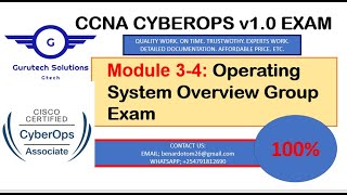 CyberOps Modules 3-4: Operating System Overview Group Exam | CCNA Cyber Ops Exam Answers