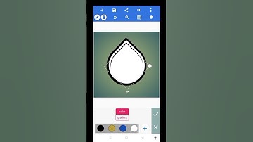 E waterdrop design logo on pixallab 🔥👌#viral#shorts#shortsfeed pixallab tutorial