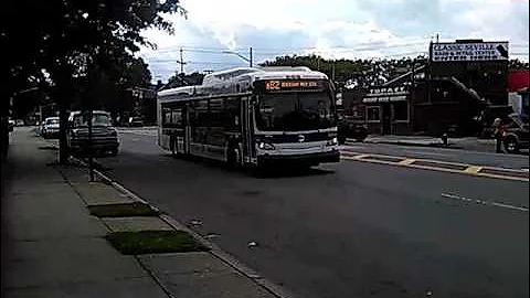 [MTA]:A Rockaway parkway station bound 2011 XD40 [#4850] B82 bus just depart Uitca Ave bus stop