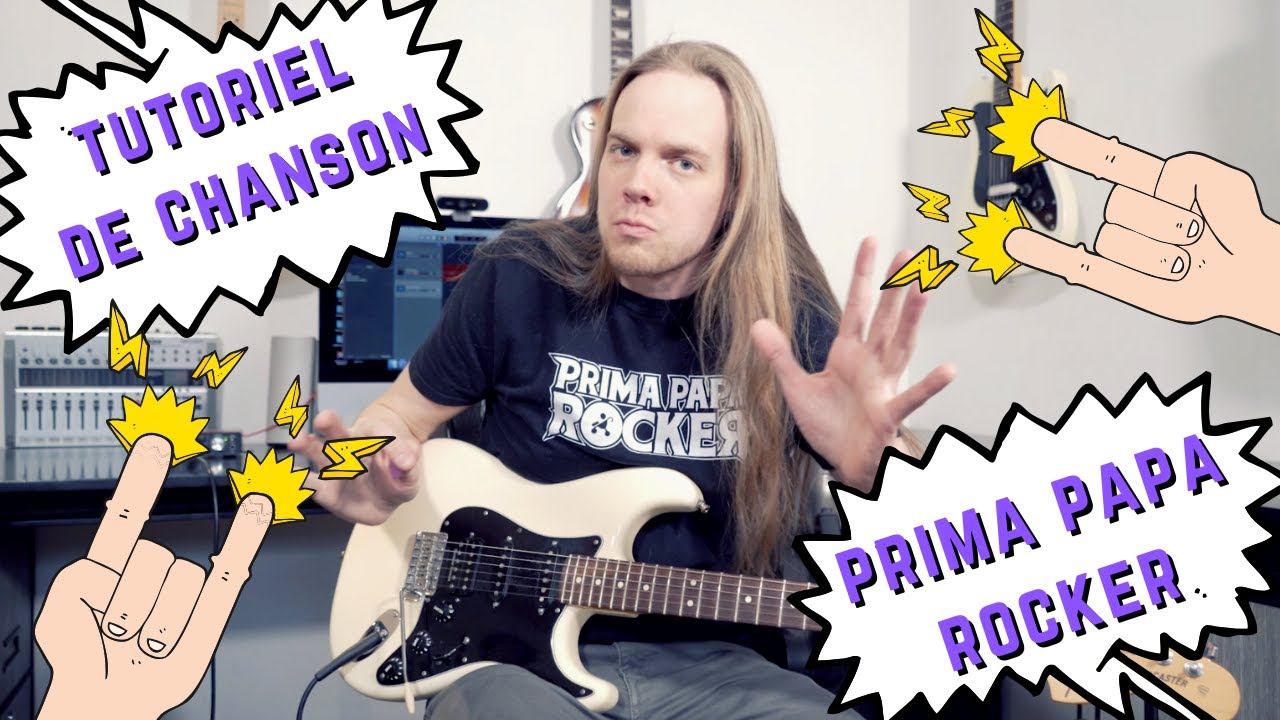 Prima Pappa Rocker Cours de Guitare - Prima Papa Rocker (Guitare Électrique) - YouTube