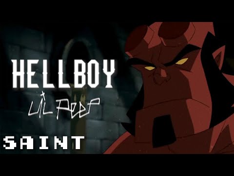 hellboy lil peep cartoon hellboy lil peep cartoon