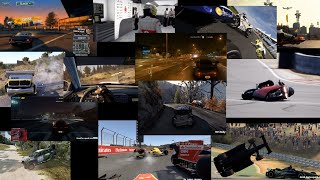Crashes in different racing games