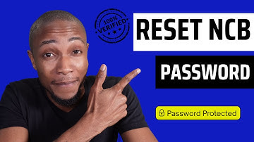 How To Reset NCB Password