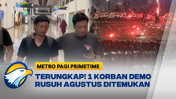 Polda Metro Jaya  Akhirnya Temukan Korban Demo Rusuh Agustus - [Metro Pagi Primetime]