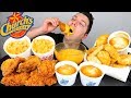 Cheesy Church's Chicken • MUKBANG