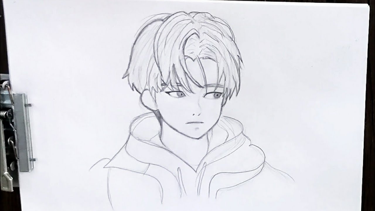 ART: HOW TO DRAW ANIME BOY; A STEP BY STEP GUIDE. — Steemit