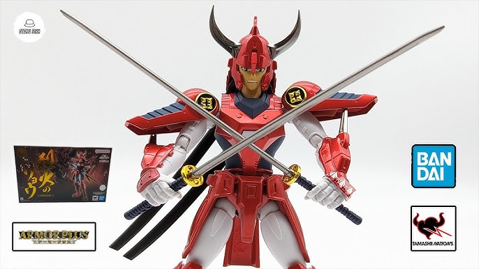 SENTINEL VS BANDAI - 5 Samurai Troopers Yoroiden Ryo Kikoutei Rekka White  Armor Ronin Warriors 