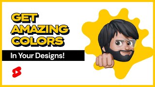 Pick Right Colors For Your Design  | Learn UI/UX Design | #Shorts 🚀