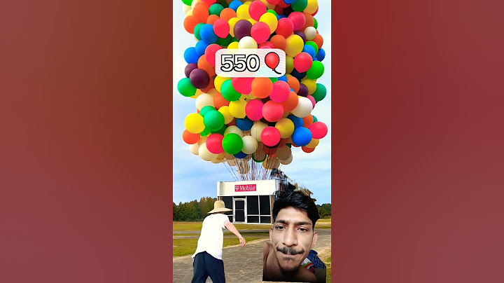 How Many Balloons To Make A Store Fly?