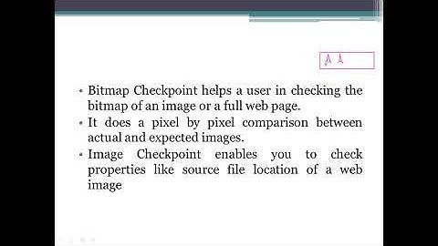 JNTUK R16 III CSE SEM II STM UNIT 6  Bitmap Checkpoints  LECT 46