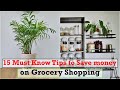 15 grocery buying tips every women must know to save money 