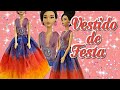 DIY. Vestido de festa Instagram para Barbie