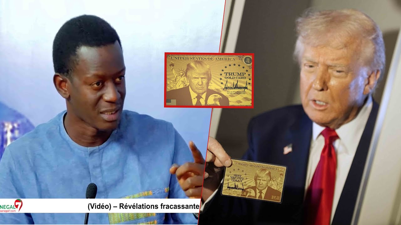 Trump ouvre la porte aux Africains avec la « carte dorée » Les révélations de Arona Niang