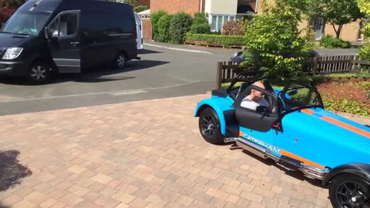 Caterham R500 final delivery time lapse video YouTube