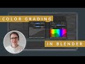 How To Do A Cinematic Color Grading in Blender · Video Sequence Editor