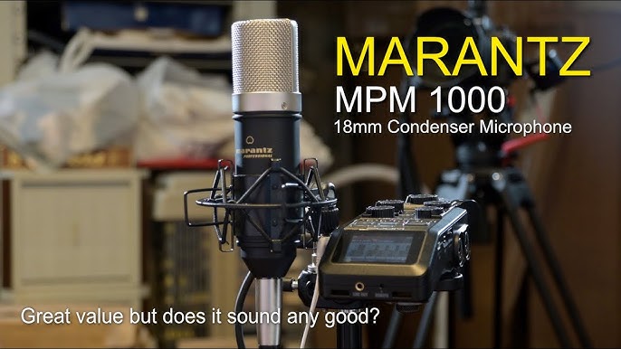 Micrófono Condensador Marantz De Estudio Mpm-1000