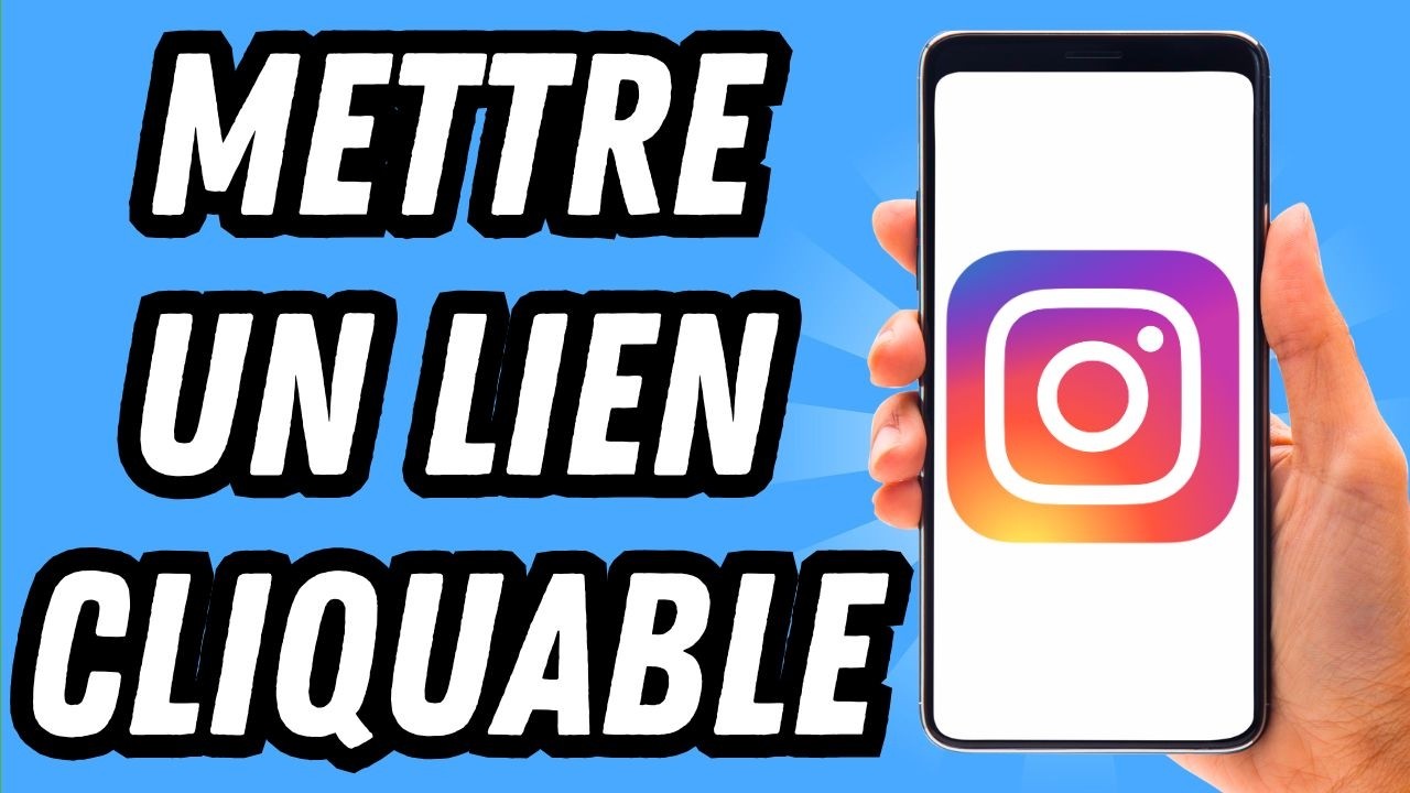 Comment mettre un lien cliquable sur Instagram (GUIDE COMPLET) - YouTube
