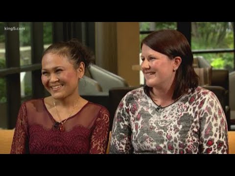 Cancer survivor meets donor who saved her