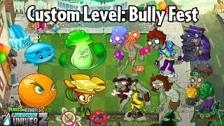 Birthday Invitation Letter From Bullies! | PVZ 2 AltverZ Custom Levels: Bully Fest Gameplay