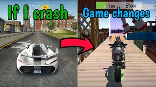 Extreme Car Driving Simulator : but if I Crash, the Game Changes : Crazy Challenges screenshot 5