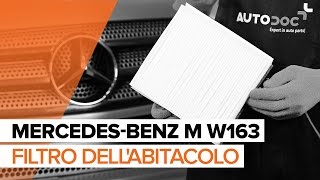 Video tutorial per MERCEDES-BENZ Classe ML - riparazioni fai da te per permettere il corretto funzionamento della Sua auto