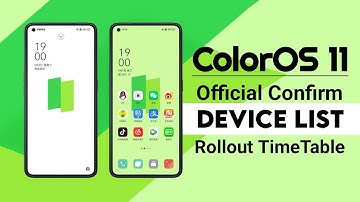 ColorOS 11 Official Confirm Device List & Rollout Date | Oppo ColorOS 11 Update | Oppo Android 11