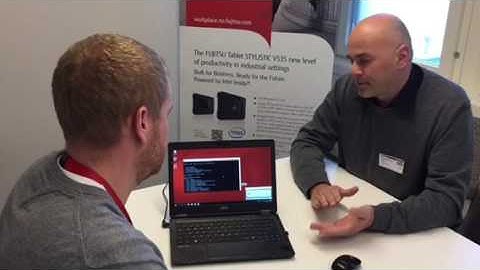 Fujitsu PalmSecure and Cloud demo