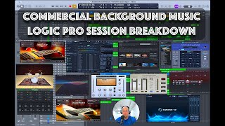 How I Produce Commercial Background Music in Logic Pro | Full Production Breakdown