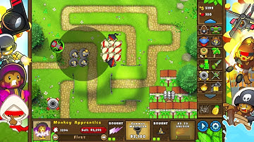 BTD5 Monkey Lane Hard Walkthrough