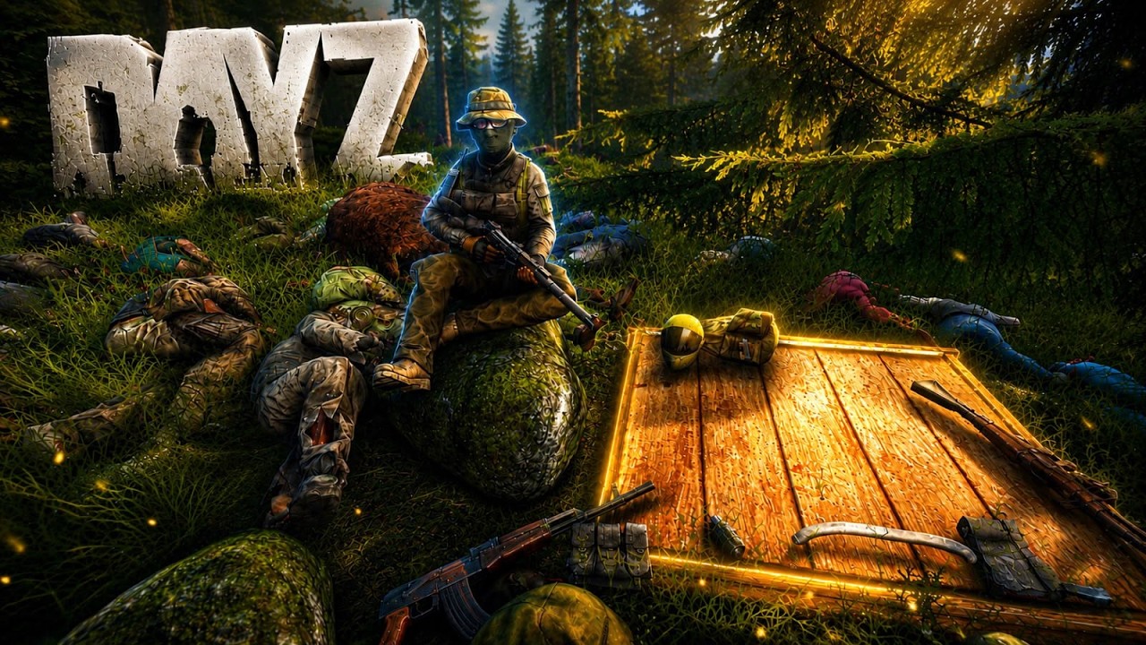 VIVENDO EM UMA BASE SUBTERRÂNEA NO DAYZ!