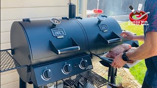 Oklahoma Joe Gas Grill, Smoker Combo ￼review