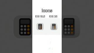 iOS 18 vs iOS 26: Icon Change Full Comparison! Kya Naya Hai? #shorts #ios