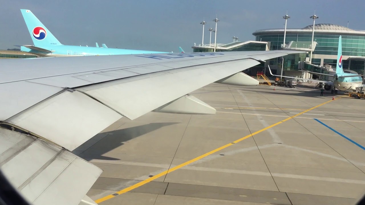 Korean Air KE603 Take off at Seoul ICN