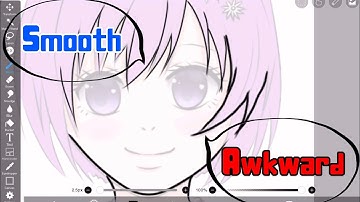 How to Use Stabilizer for Smooth Lineart in ibisPaint X