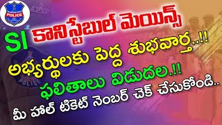 Ts Si Constable Mains Result Released 2023Final Cutoff Listmerit List