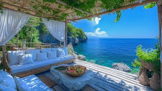 Morning Jazz Seaside - Positive Bossa Nova Jazz - Beach Cafe Ambience with Smooth Jazz Music