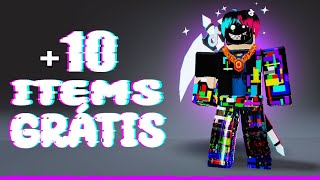 COMO COLETAR +10 ITEMS GRÁTIS no ROBLOX!