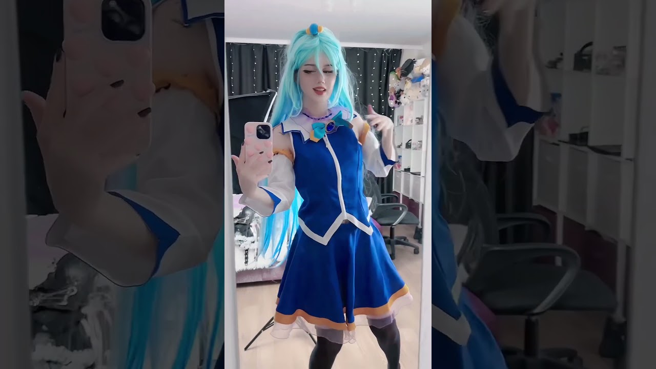 Fav KonoSuba girl?💙 #animecosplay #cosplay #cosplayer #anime #cosplaygirl #aquakonosuba