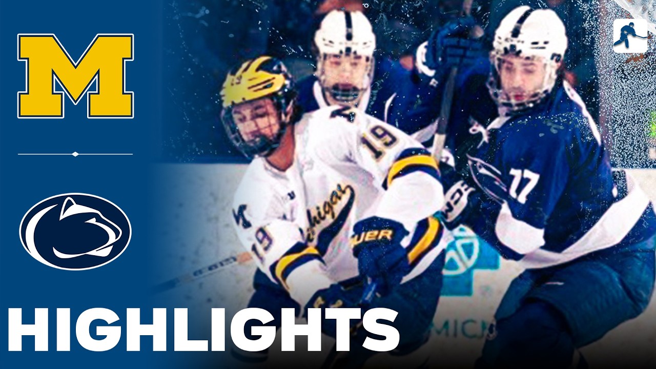 Michigan vs Penn State | NCAA College Hockey | Highlights - February 13, 2026