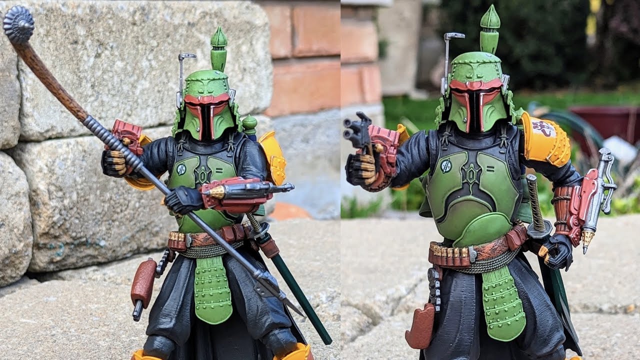 Figurina Meisho Movie Realization Star Wars - Daimyo Boba Fett Da 18 Cm, Action Figure Da Collezione In Edizione Speciale