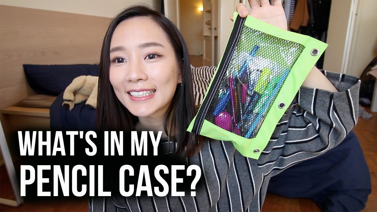 WHAT'S IN MY PENCIL CASE 2016 我的鉛筆盒 | TheKellyYang