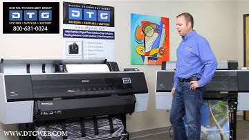 A short look at the Epson 7900 and 9900 printers